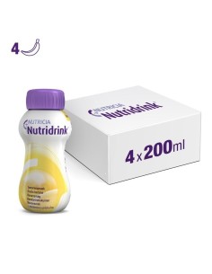 Nutridrink Banana integratore 4x200 ml